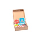Verkehrszeichen, 64 Stck, magnetisch, aus MAG-Pap