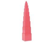 Rosa Turm Ersatzteil Kubus 1 cm Kantenlänge