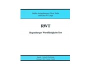 RWT - Regensburger Wortfl�ssigkeits-Test, 8 - 15 Jahre und ab 18 Jahre