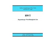 RWT - Regensburger Wortflssigkeits-Test, 8 - 15 Jahre und ab 18 Jahre