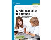 Kinder entdecken die Zeitung