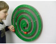 Wandspiel Kugel-Spirale gr�n, ab 3 Jahre