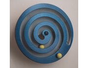 Wandspiel Kugel-Spirale blau, ab 3 Jahre