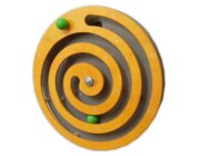 Wandspiel Kugel-Spirale orange, ab 3 Jahre