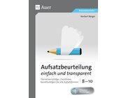 Aufsatzbeurteilung einfach und transparent 8-10