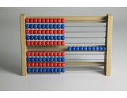 Rechenrahmen 100er, 10/10 rot/blau aus ReWOOD