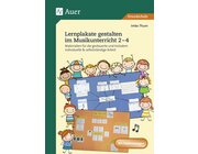 Lernplakate gestalten im Musikunterricht 2-4