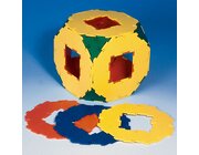 Polydron Mengensatz Achtecke mit Ausschnitt 10 Teile