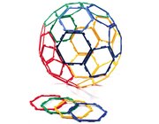 Polydron Frameworks Mengensatz Sechsecke/Hexagone 30 Teile