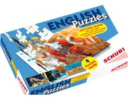 English Puzzles - day and night, weather, time and clothes, numbers and colours, 8-12 Jahre