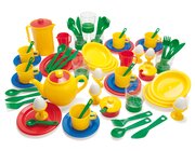 dantoy Sandspielzeug, Frhstckservice KIGA-Packung, 78 Teile