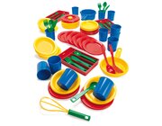 dantoy Sandspielzeug, Ess-Servies fr 12 Kinder, 81 Teile