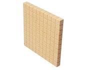 Dienes Hunderterplatte ReWOOD natur (Staffelpreise)