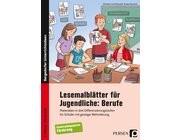 Lesemalbl�tter f�r Jugendliche: Berufe, Heft, 7. Klasse bis Werkstufe