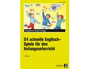 54 schnelle Englisch-Spiele f.d. Anfangsunterricht, Mappe, Klasse 1