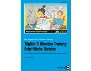 T�glich 5 Minuten Training: Schriftliche Division, Kopiervorlagen, Klasse 3-4