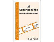 22 Silbendominos zum Grundwortschatz