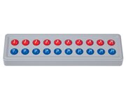 Abaco 20 mit Zahlen - Modell A 10/10 Kugeln (rot/blau), 4-7 Jahre