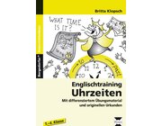 Englischtraining: Uhrzeiten, Broschre, 1.-4. Klasse