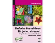 Einfache Bastelideen für jede Jahreszeit, Broschüre inkl. CD, 1.-4.