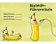 Bleistift-Fhrerschein - Klassensatz Fhrerscheine, Vorschule/1. Klasse