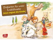 Kamishibai Bildkartenset - Jesus segnet die Kinder, 3-8 Jahre