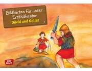 Kamishibai Bildkartenset - David und Goliat, 3-8 Jahre