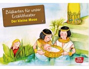 Kamishibai Bildkartenset - Der kleine Mose, 3-8 Jahre