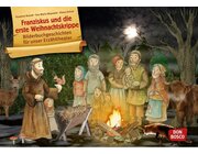 Kamishibai Bildkartenset - Franziskus und die erste Weihnachtskrippe, 3-8 Jahre