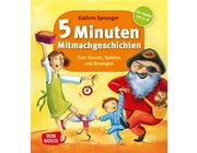 5 Minuten Mitmachgeschichten zum Tanzen, Spielen und Bewegen - Buch, 3-8 Jahre