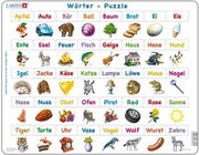 Larsen Lernpuzzle Wörter Puzzle