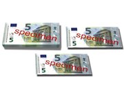 Geld 100 Stck Euro-Scheine Spielgeld zu 5 Euro