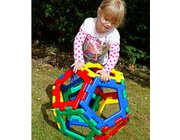 Giant Polydron Pentagon Set, 12 Teile, ab 2 Jahre