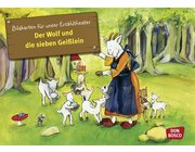 Kamishibai Bildkartenset - Der Wolf und die Sieben Geisslein