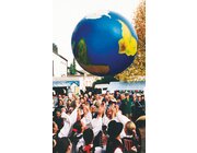 TOGU® Ball mit Globusdekor, Durchmesser 2m