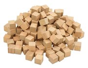 Holzwrfel, 150 Stck, unlackiert, ab 3 Jahre
