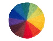 Filzmatte Regenbogen, in 12 Farben, 52 cm, 3-6 Jahre