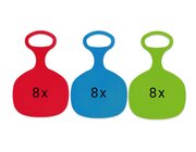 Schneerutscher Set, 24 Stck
