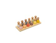 Spielfiguren Regenbogen, 12 Stck, pastellfarben, ab 3 Jahren