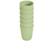 treeNside Becher, 200 ml, 6er-Set blassgrn