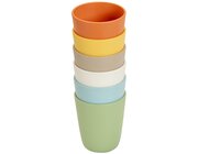 treeNside Becher, 200 ml, 6er-Set bunt