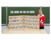 Magnetischer Buchstabensatz im Holzkoffer, 5-7 Jahre