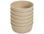 treeNside Schssel, 6er Set graubeige