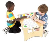 Boden-Holztisch fr Lichttische und anderen Spielmaterialien, ab 3 Jahre