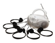 CD-Player inkl. 6 Kopfhrern