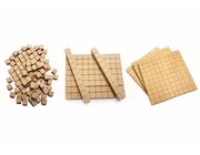 Dienes 432 Teile aus ReWOOD Set I natur