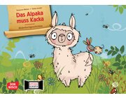 Das Alpaka muss Kacka. Kamishibai Bildkartenset, 2-4 Jahre