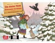 Die kleine Hexe - Winterzauber mit Abraxas. Kamishibai Bildkartenset, 4-10 Jahre