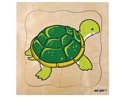 Lagenpuzzle Schildkrte, ab 4 Jahre