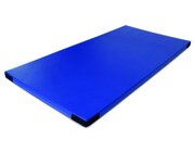 Fallschutzmatte FSM 160/60, 200x100 cm blau mit Klettecken